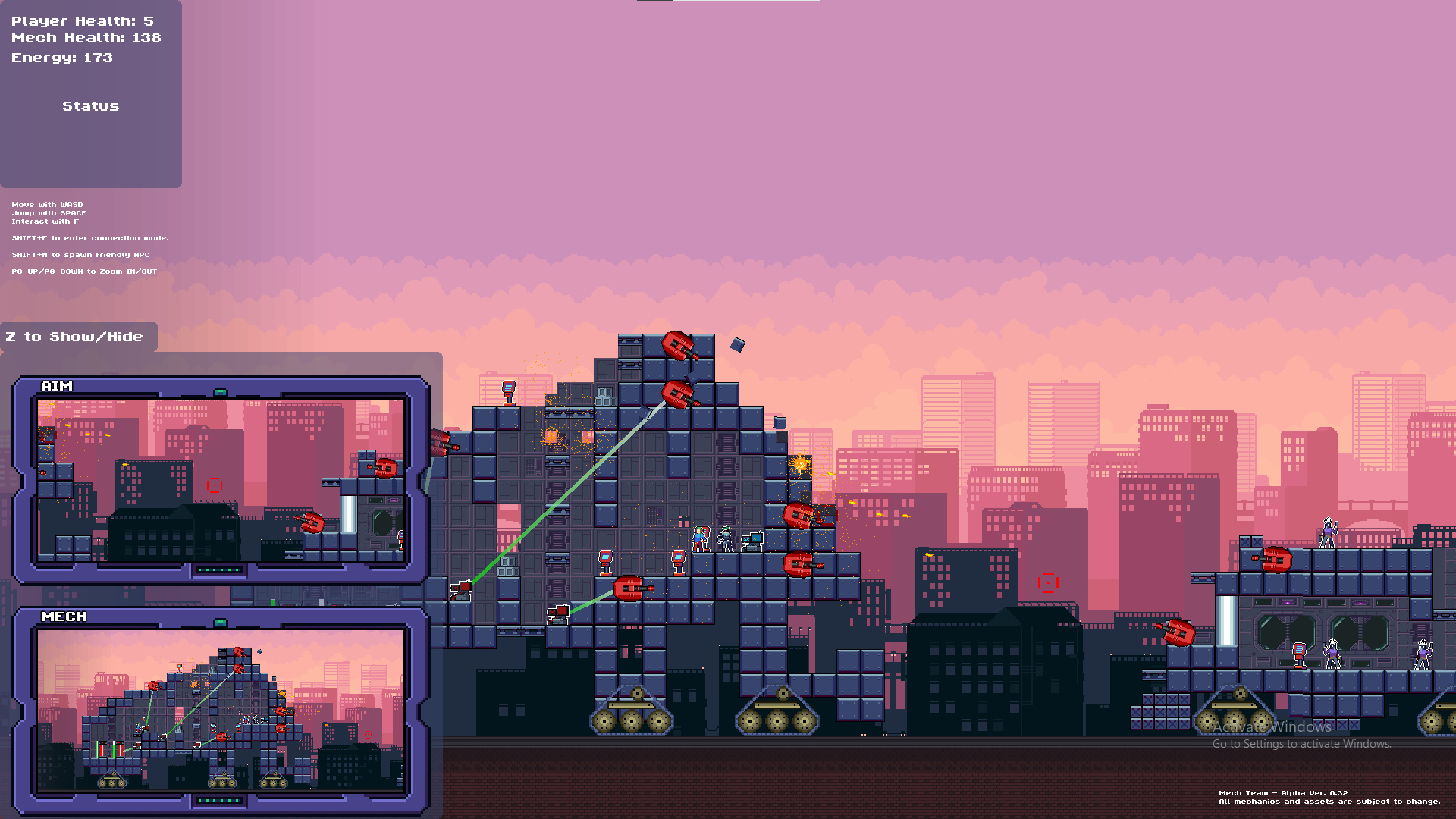 Image showing mech combat